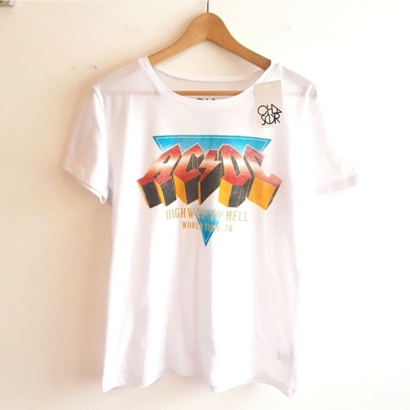 Chaser Tops - NWT Chaser AC ⚡DC graphic tee
